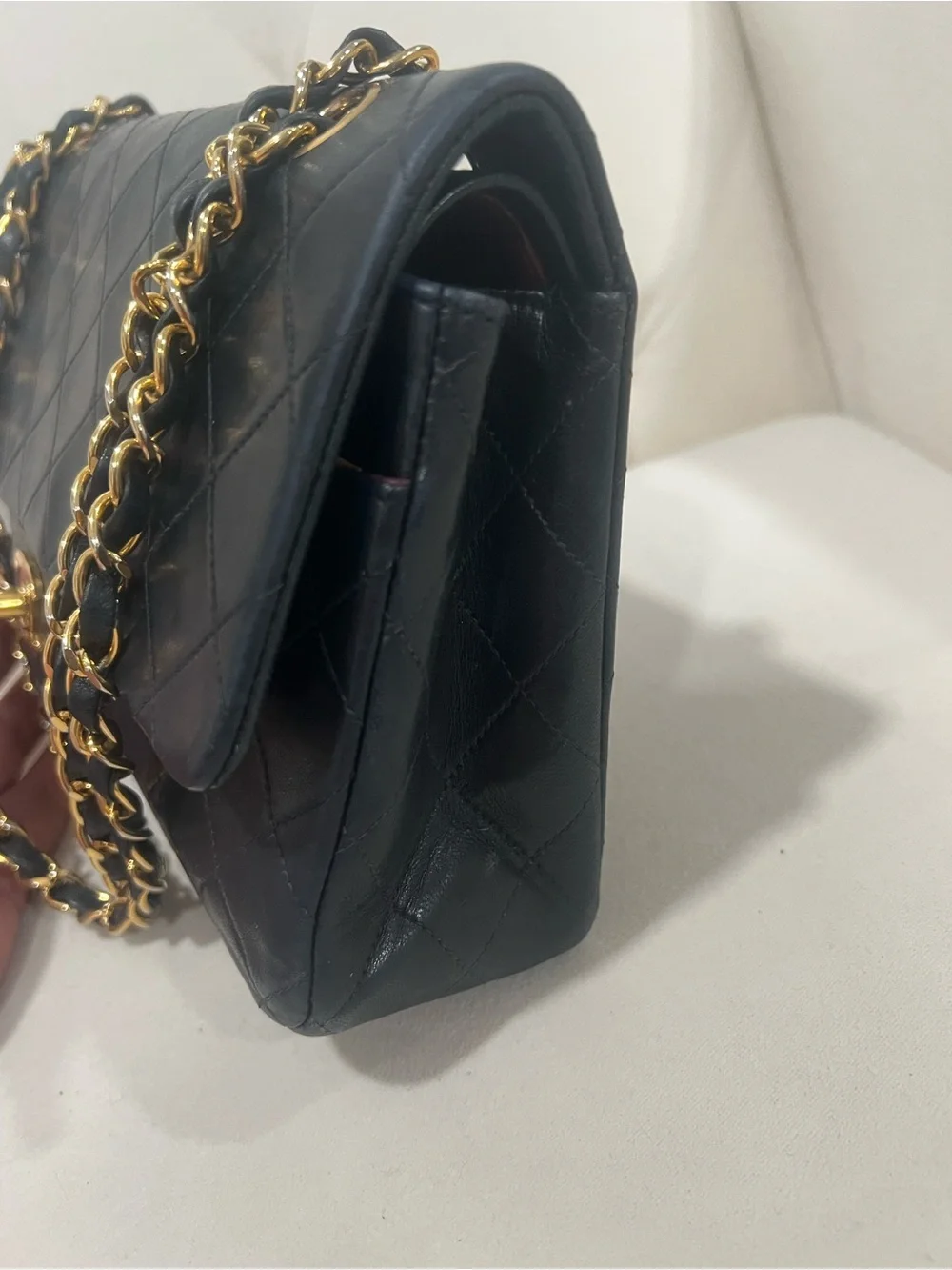 🖤🖤Chanel Vintage Classic Double Flap Quilted Lambskin 24K Gold Plated hardware